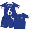 Conjunto (Camiseta+Pantalón Corto) Chelsea T. Silva 6 Primera Equipación 23-24 - Niño